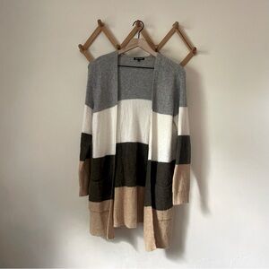 Soft Striped Cardigan